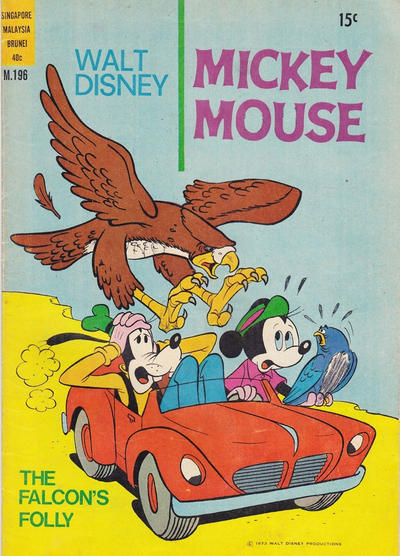 Walt Disney's Mickey Mouse #196 (1956)