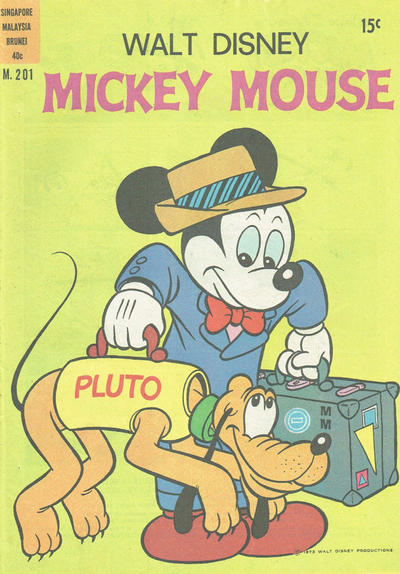 Walt Disney's Mickey Mouse #201 (1956)