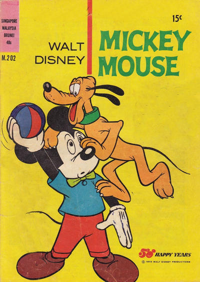 Walt Disney's Mickey Mouse #202 (1956)