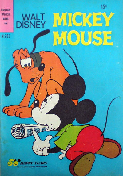 Walt Disney's Mickey Mouse #205 (1956)