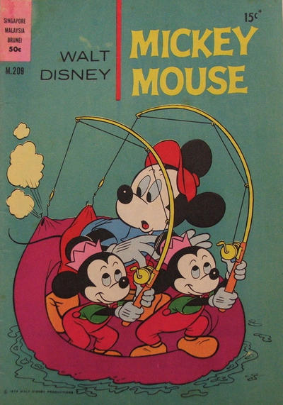 Walt Disney's Mickey Mouse #209 (1956)