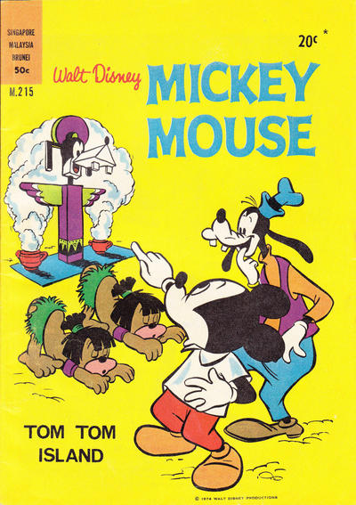 Walt Disney's Mickey Mouse #215 (1956)