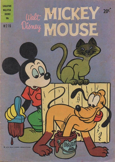 Walt Disney's Mickey Mouse #216 (1956)