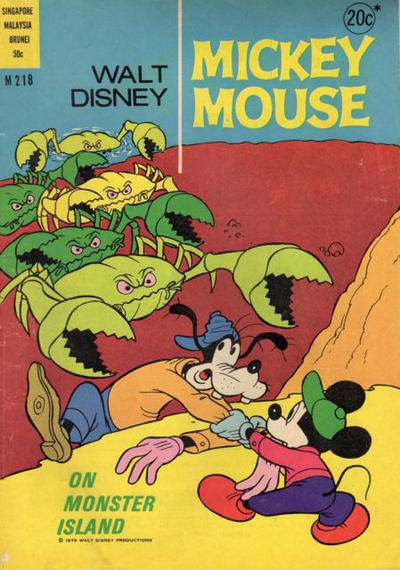 Walt Disney's Mickey Mouse #218 (1956)