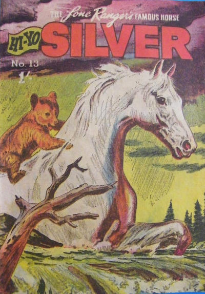 The Lone Ranger's Famous Horse Hi-Yo Silver #13 (1956)