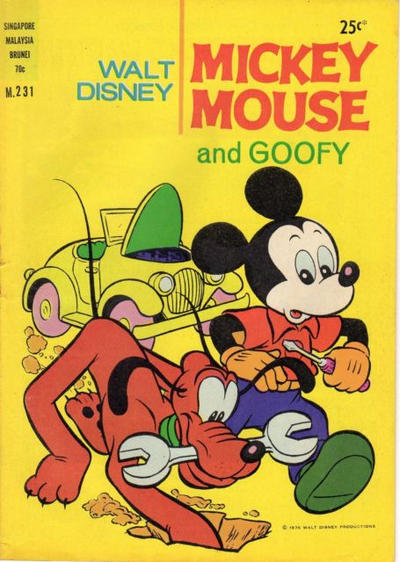 Walt Disney's Mickey Mouse #231 (1956)