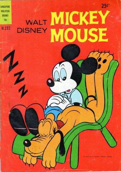 Walt Disney's Mickey Mouse #232 (1956)