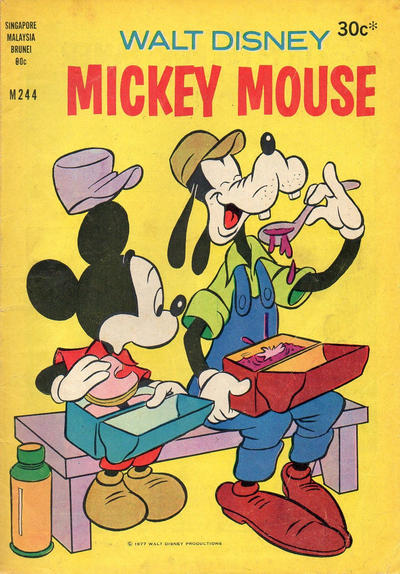 Walt Disney's Mickey Mouse #244 (1956)