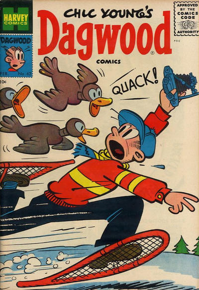 Chic Young's Dagwood Comics #62 (1956)