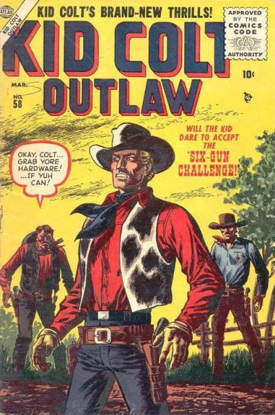 Kid Colt Outlaw #58 (1956)