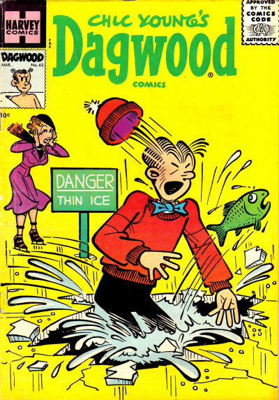 Chic Young's Dagwood Comics #63 (1956)
