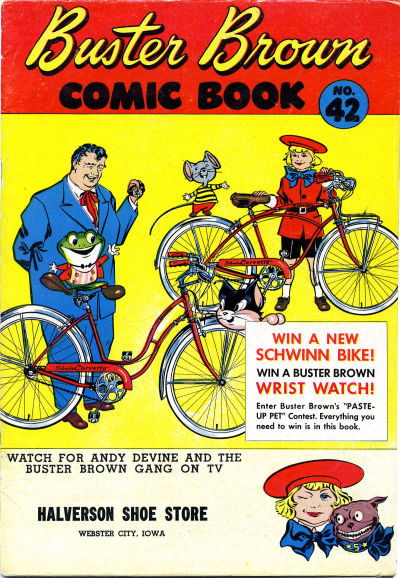 Buster Brown Comic Book #42 (1956)