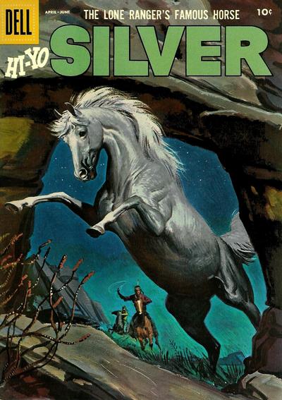 The Lone Ranger's Famous Horse Hi-Yo Silver #18 (1956)