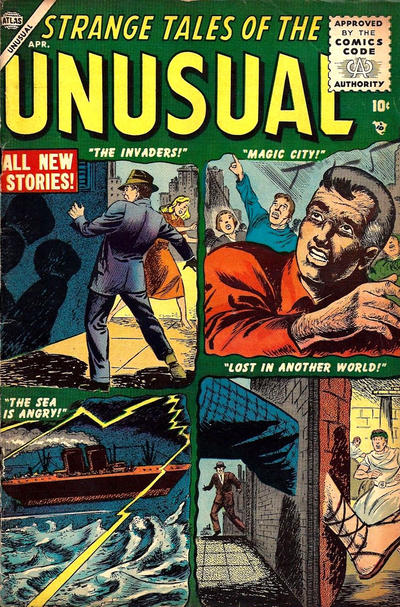Strange Tales of the Unusual #3 (1956)