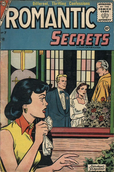 Romantic Secrets #7 (1956)