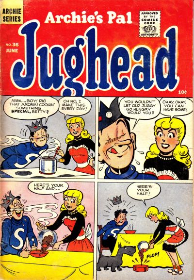 Archie's Pal Jughead #36 (1956)