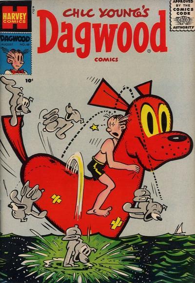 Chic Young's Dagwood Comics #68 (1956)