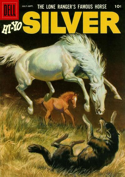The Lone Ranger's Famous Horse Hi-Yo Silver #19 (1956)