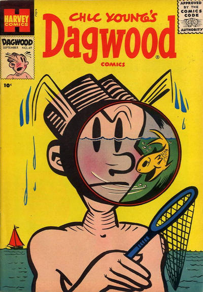 Chic Young's Dagwood Comics #69 (1956)