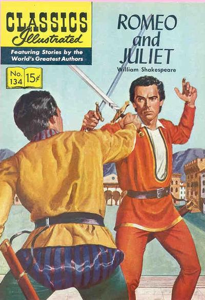 Classics Illustrated #134 [O] (1956)