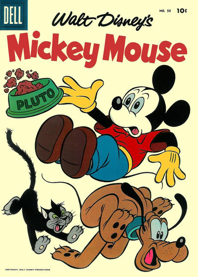 Mickey Mouse #50 (1956)
