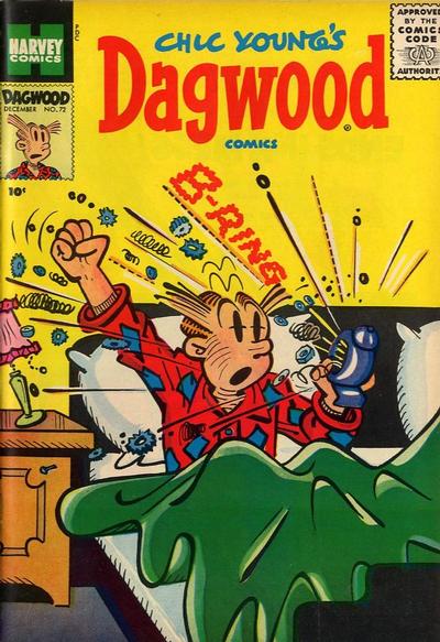 Chic Young's Dagwood Comics #72 (1956)
