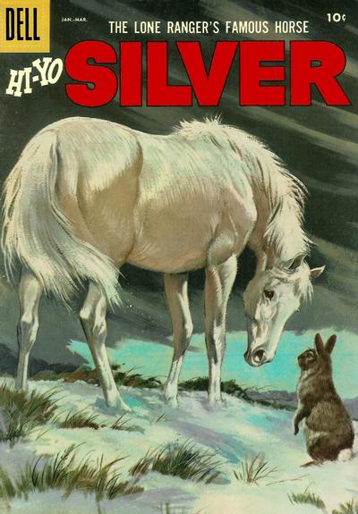 The Lone Ranger's Famous Horse Hi-Yo Silver #21 (1957)