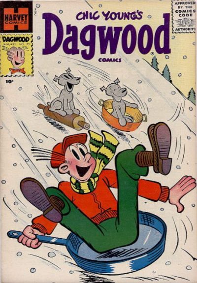 Chic Young's Dagwood Comics #73 (1957)