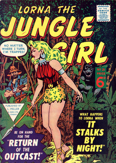Lorna the Jungle Girl #21 (1957)