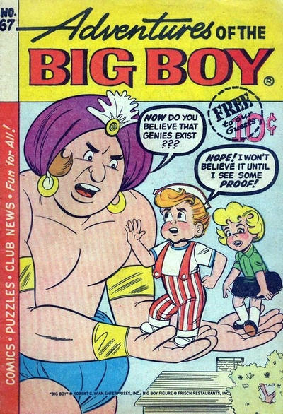 Adventures of the Big Boy #67 [East] (1957)