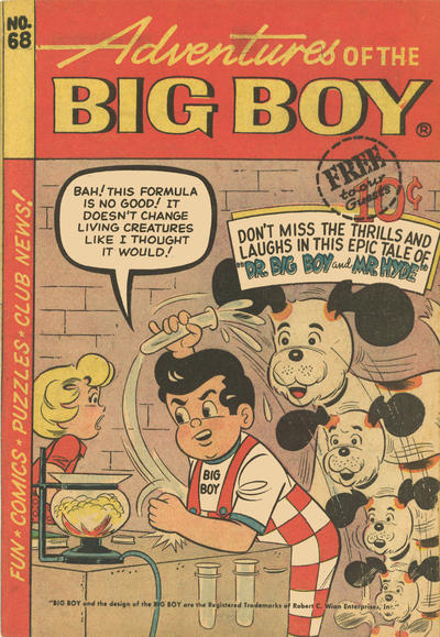 Adventures of the Big Boy #68 [West] (1957)