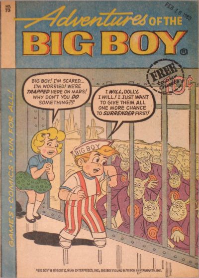 Adventures of the Big Boy #73 [East] (1957)