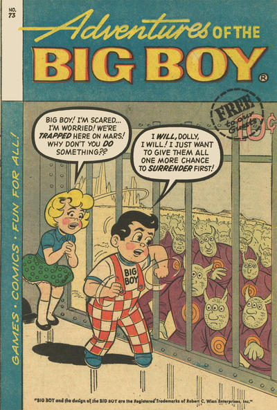 Adventures of the Big Boy #73 [West] (1957)