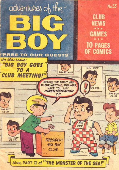 Adventures of the Big Boy #53 [West] (1957)