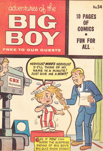 Adventures of the Big Boy #54 [East] (1957)