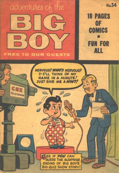 Adventures of the Big Boy #54 [West] (1957)