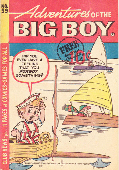 Adventures of the Big Boy #59 [East] (1957)