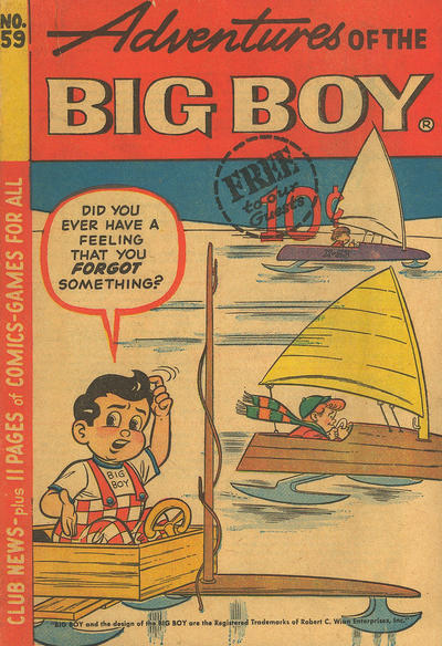 Adventures of the Big Boy #59 [West] (1957)