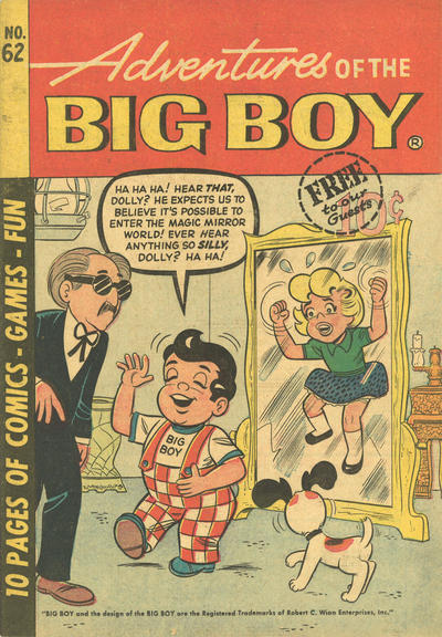 Adventures of the Big Boy #62 [West] (1957)