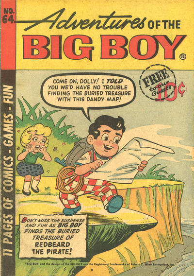 Adventures of the Big Boy #64 [West] (1957)