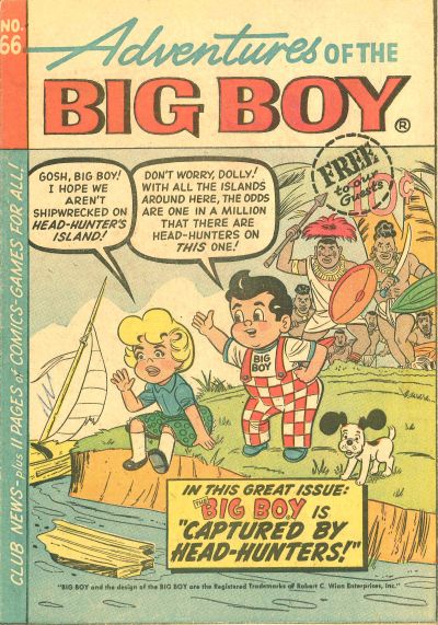 Adventures of the Big Boy #66 [West] (1957)
