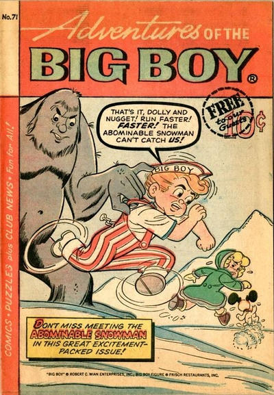 Adventures of the Big Boy #71 [East] (1957)