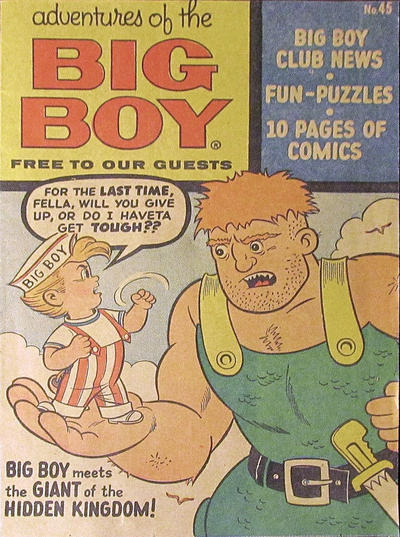 Adventures of the Big Boy #45 [East] (1957)