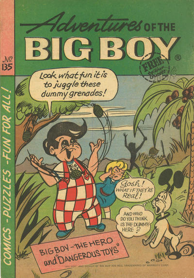 Adventures of the Big Boy #135 [West] (1957)