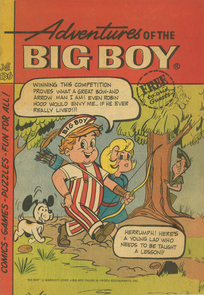 Adventures of the Big Boy #136 [East] (1957)