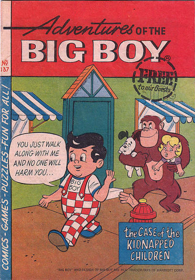 Adventures of the Big Boy #137 [West] (1957)