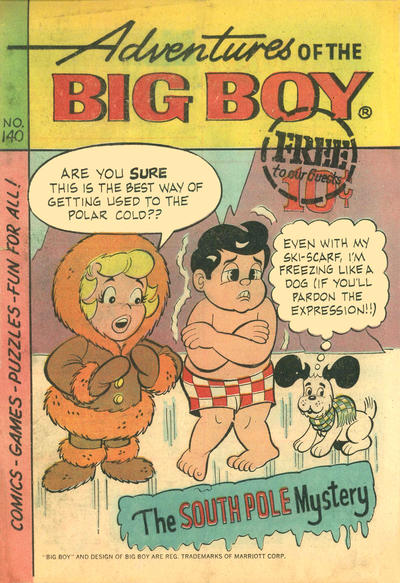 Adventures of the Big Boy #140 [West] (1957)