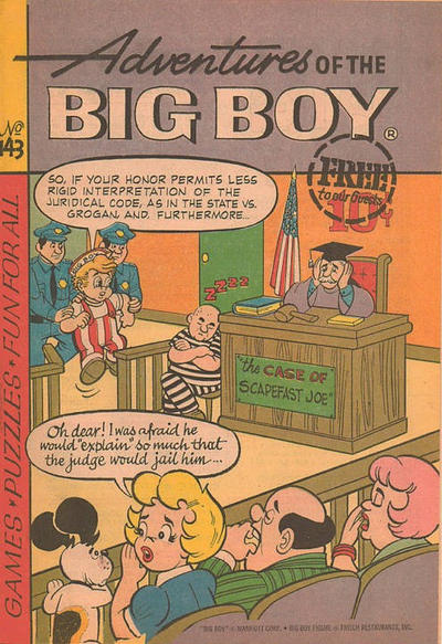 Adventures of the Big Boy #143 [East] (1957)