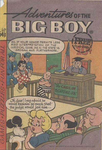 Adventures of the Big Boy #143 [West] (1957)