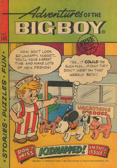 Adventures of the Big Boy #144 [East] (1957)